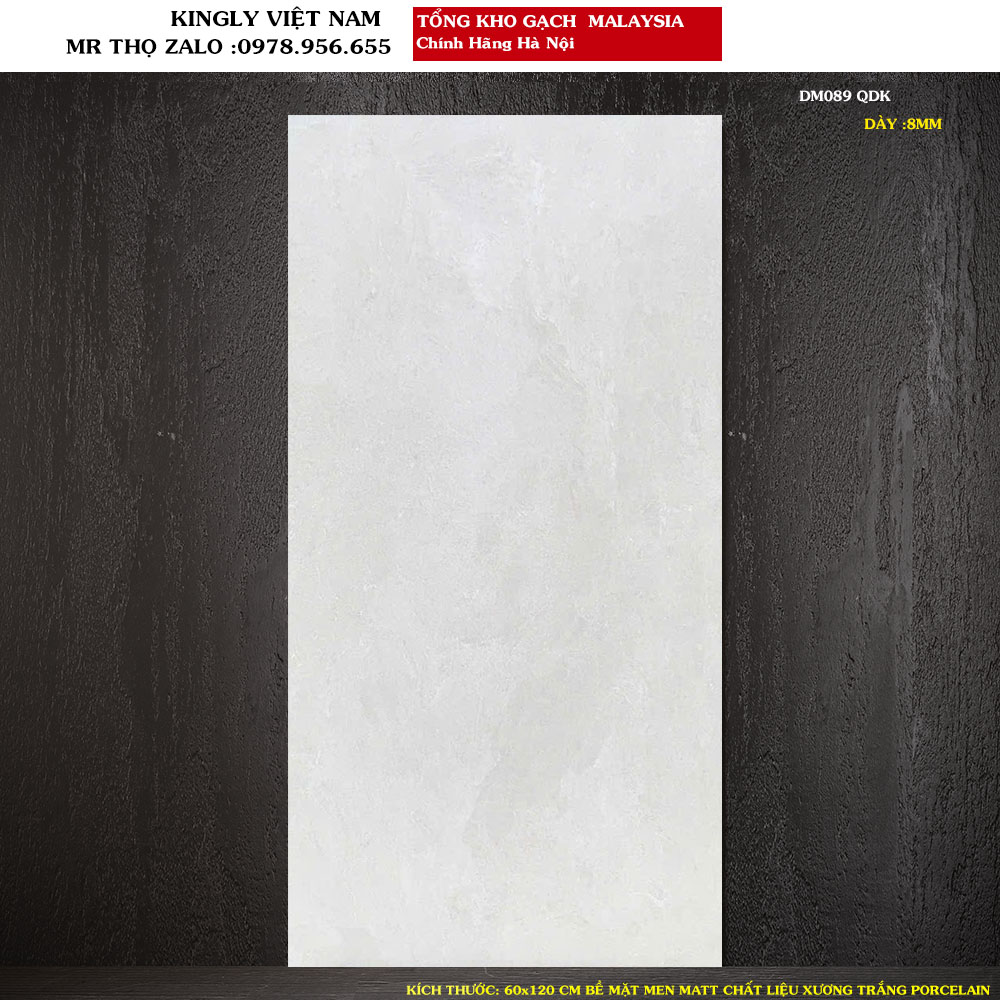 Gạch Malaysia 60x120 cm DM089 Loại 1